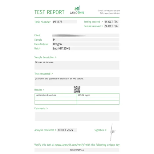 primobolan 200 lab test result - verified on 2024-10-30
